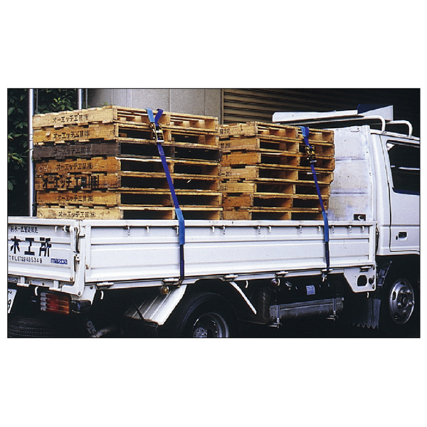 オーエッチ工業（株） ベルトラッシング ラチェットバックル LBR300シリーズ ラッシングベルト LBR300 E50