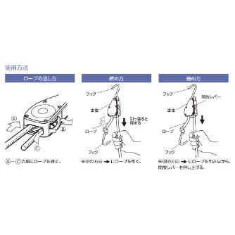 オーエッチ工業（株） ロープラチェット SRU ロープラチェット SRU-6