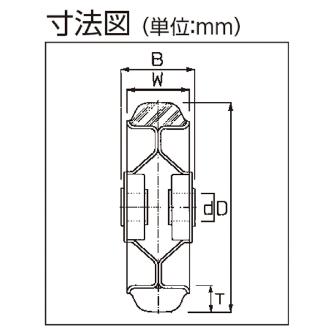 オーエッチ工業（株） ゴム車輪 OH35M ゴム車輪 OH35M-130