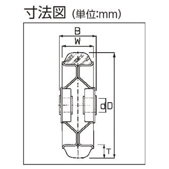 オーエッチ工業（株） ジェンゴム車輪 OH35L ジェンゴム車輪 OH35L-150