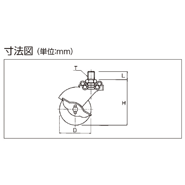 オーエッチ工業（株） ボールキャスター自在 SBA ボールキャスター自在 SBA-P40M12