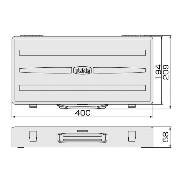 ＴＯＮＥ（株） ツールケース MCT ツールケース MCT3