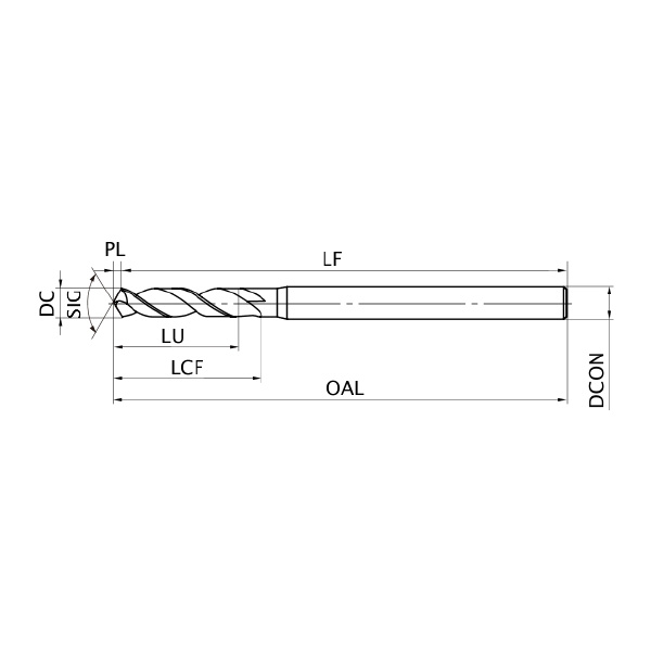 三菱マテリアル（株） ハイスドリル SEPDS ハイスドリル SEPDS D0075