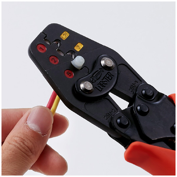 （株）ロブテックス マルチミニ圧着工具 AKM1 マルチミニ圧着工具 AKM1