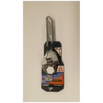 （株）スーパーツール ラチェット式ワイドモンキレンチ MWRN モンキレンチ／ラチェット MWRN30