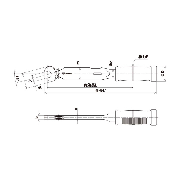 （株）東日製作所 SP型トルクレンチ SP2N2X ＳＰ型トルクレンチ SP2N2X5.5