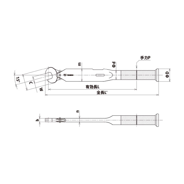 （株）東日製作所 SPーMH型トルクレンチ SP38N2X ＳＰ－ＭＨ型トルクレンチ SP38N2X12-MH