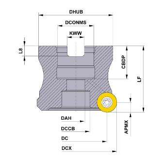 三菱マテリアル（株） カッタ 多機能用(アーバタイプ) ARP カッタ　多機能用（アーバタイプ） ARP5P-063A08AR