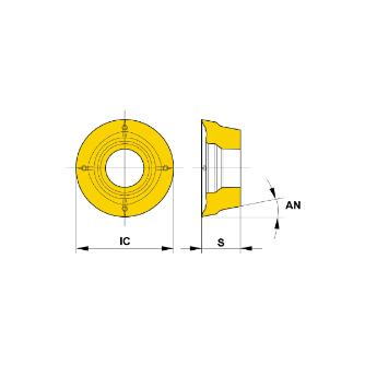 三菱マテリアル（株） カッタチップ RPMT カッタチップ（超硬コーティング） RPMT1040M0E4-M MC7020