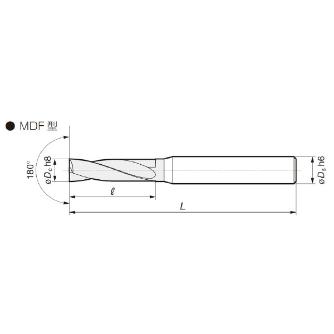 住友電気工業（株） フラットマルチドリル MDF-S フラットマルチドリル（外部給油式） MDF1350S2D ACF75