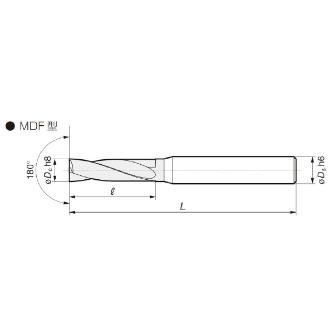 住友電気工業（株） フラットマルチドリル MDF-S フラットマルチドリル（外部給油式） MDF0030S2D ACF75