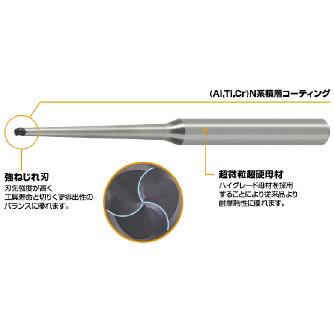 三菱マテリアル（株） MS plusエンドミル MP3XB ＭＳ　ｐｌｕｓエンドミル MP3XB R0050N030T10