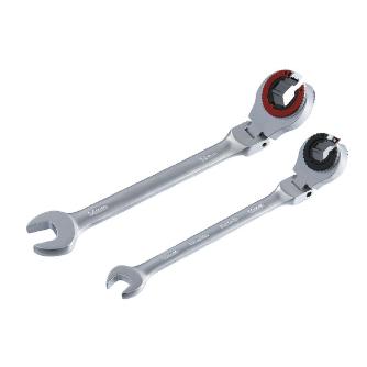 スエカゲツール（株） フレアナットフレックスギアレンチ  FNFG フレアナットフレックスギアレンチ　８ｍｍ FNFG-08