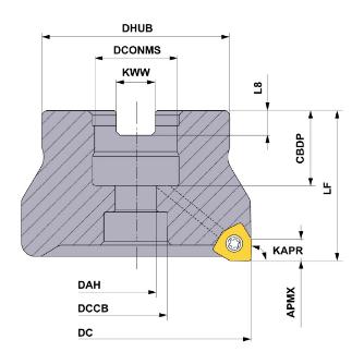 三菱マテリアル（株） カッタ 肩削り用(アーバタイプ) WWX カッタ　肩削り用（アーバタイプ） WWX200-080A07AR