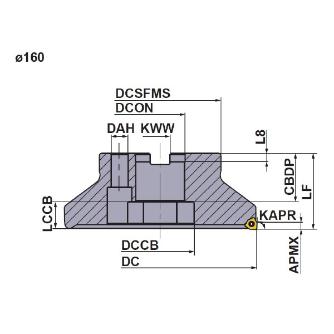 三菱マテリアル（株） カッタ 肩削り用(アーバタイプ) WWX カッタ　肩削り用（アーバタイプ） WWX200-160C09NR