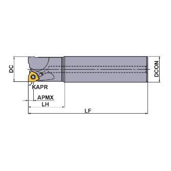 三菱マテリアル（株） カッタ 肩削り用(シャンクタイプ) WWX カッタ　肩削り用（シャンクタイプ） WWX200R2502SA25L