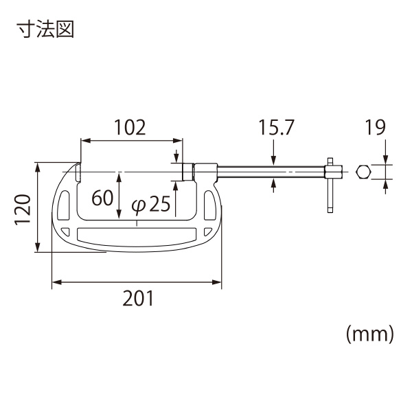 （株）ロブテックス B型シャコ万力 スタンダードタイプ B Ｂ型シャコ万力　スタンダードタイプ B100A