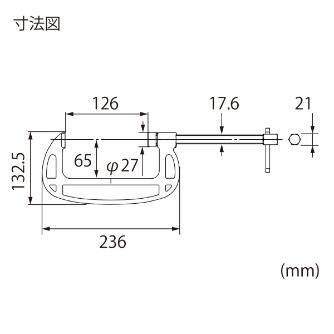 （株）ロブテックス B型シャコ万力 スタンダードタイプ B Ｂ型シャコ万力　スタンダードタイプ B125A