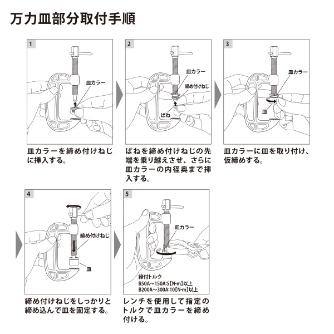 （株）ロブテックス B型シャコ万力 皿セット スタンダード B Ｂ型シャコ万力　皿セット　スタンダード B50AS