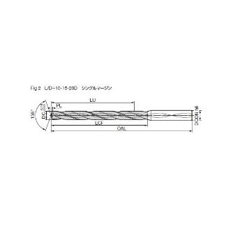 住友電気工業（株） アルミ用ソリッドドリル MDA アルミ用ソリッドドリル　ＭＤＡ型 MDA0130S03H15 DLX1700