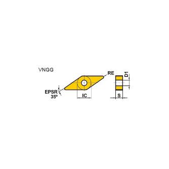 三菱マテリアル（株） 旋削用インサート VNGG 旋削用インサート（超硬コーティング） VNGG160401-FS MP9005