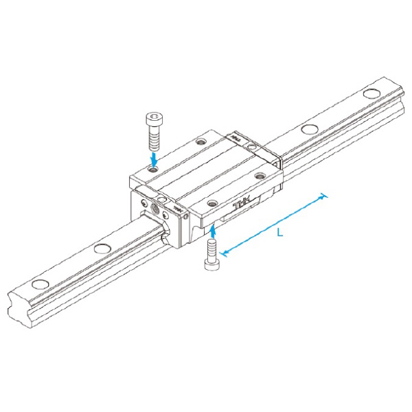 ＴＨＫ（株） LMガイド HSR45 ＬＭガイド HSR45LC2SS+1095L