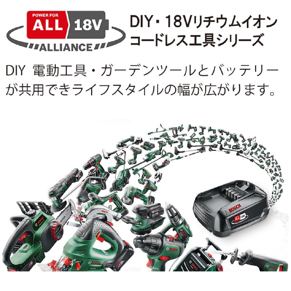 ボッシュ（株） DIY コードレストリマー コードレストリマー本体のみ ADTR118H