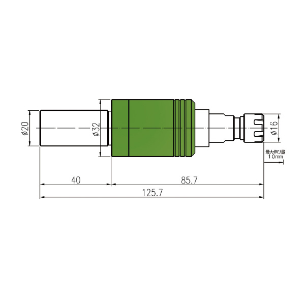 （株）ムラキ バリ取りホルダー でばりんMC 裏 MRA-DHB3 バリ取りホルダー　でばりんＭＣ　裏 MRA-DHB3-1020MC