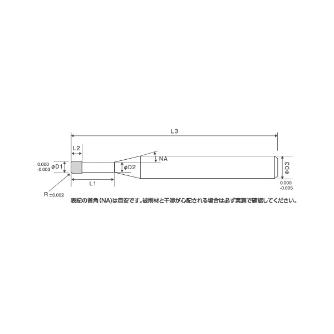 ＴＯＷＡ（株） CBNロングネックラジアスエンドミル CLR400 ＣＢＮロングネックラジアスエンドミル CLR400-0100-0100-0300