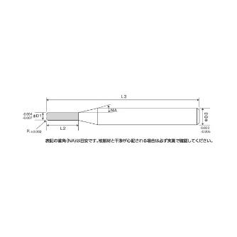 ＴＯＷＡ（株） ionDepoA 超硬ラジアスエンドミル IAR430 ｉｏｎＤｅｐｏＡ　超硬ラジアスエンドミル IAR430-0500-1000-01000