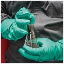 （株）シモン 化学防護手袋 NO.37-843薄手