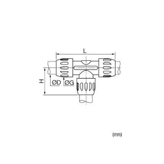 日東工器（株） チーズ ALN-JT チーズ ALN-JT-2525