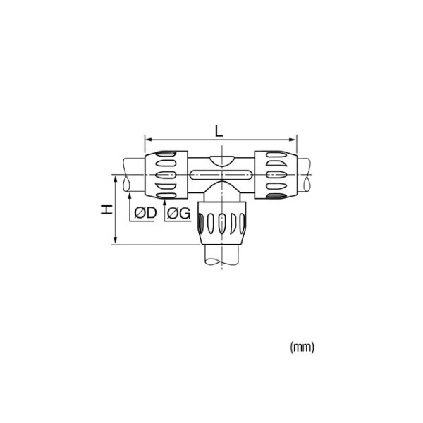 日東工器（株） チーズ ALN-JT チーズ ALN-JT-2525