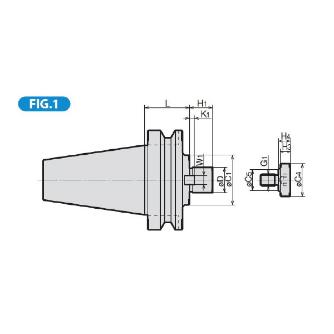 聖和精機（株） フライスアーバ BT30-FMA25.4-045 フライスアーバ BT30-FMA25.4-045