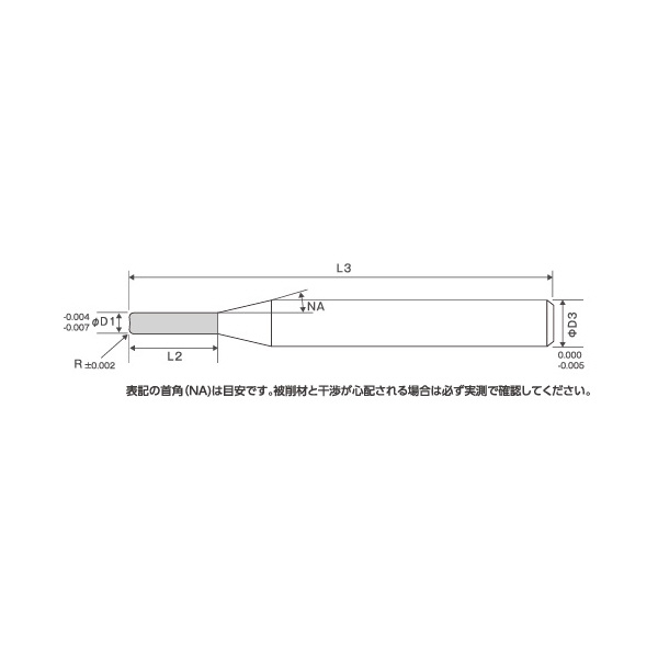 ＴＯＷＡ（株） ionDepoU 超硬ラジアスエンドミル IUR630 ｉｏｎＤｅｐｏＵ　超硬ラジアスエンドミル IUR630-0600-1000-01200