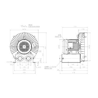 ＳＤＧ（株） ガストブロア U2V ガストブロア U2V-370E