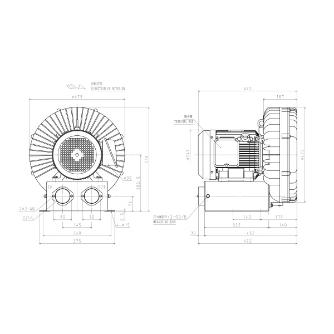 ＳＤＧ（株） ガストブロア U2V ガストブロア U2V-550E