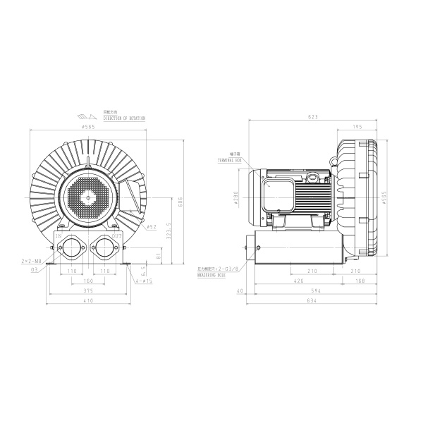 ＳＤＧ（株） ガストブロア U2V ガストブロア U2V-1100E