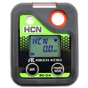 理研計器（株） 個人装着型シアン化水素計 SCー04 SC-04 (HCN) 個人装着型シアン化水素計　ＳＣ－０４ SC-04 (HCN) ｶﾝﾃﾞﾝﾁｼﾖｳ