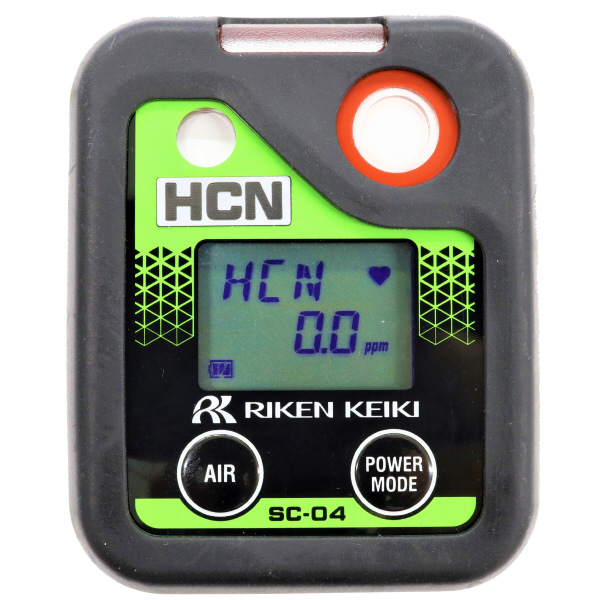理研計器（株） 個人装着型シアン化水素計 SCー04 SC-04 (HCN) 個人装着型シアン化水素計　ＳＣ－０４ SC-04 (HCN) ｼﾞｭｳﾃﾞﾝﾁｼﾖｳ