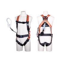 藤井電工（株） フルハーネス型墜落制止用器具セット品 コアハーネスシングルランヤード付(コルトリトラ)