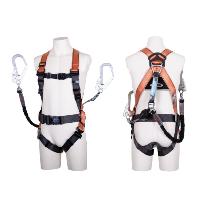 藤井電工（株） フルハーネス型墜落制止用器具セット品 コアハーネス2丁掛けランヤード付(コルトリトラ+ノビロン)