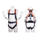 藤井電工（株） フルハーネス型墜落制止用器具セット品 コアハーネス2丁掛けランヤード付(コルトリトラ×2)