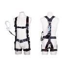 藤井電工（株） フルハーネス型墜落制止用器具セット品 飛燕ハーネスシングルランヤード付(コルトリトラ)