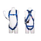 藤井電工（株） フルハーネス型墜落制止用器具セット品 ライトハーネスシングルランヤード付(コルトリトラ)