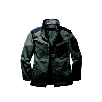 日新被服（株） 長袖ブルゾン TR3561-613 長袖ブルゾン TR3561-613-LL ﾓｸｸﾞﾘｰﾝ