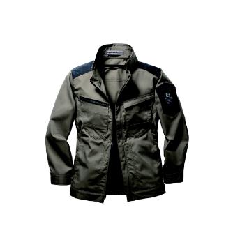 日新被服（株） 長袖ブルゾン TR3561-743 長袖ブルゾン TR3561-743-3L ﾓｸﾍﾞｰｼﾞｭ