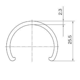 ＴＭＥＨジャパン（株） パイプカバー APC パイプカバー　レッド APC-03-3-R