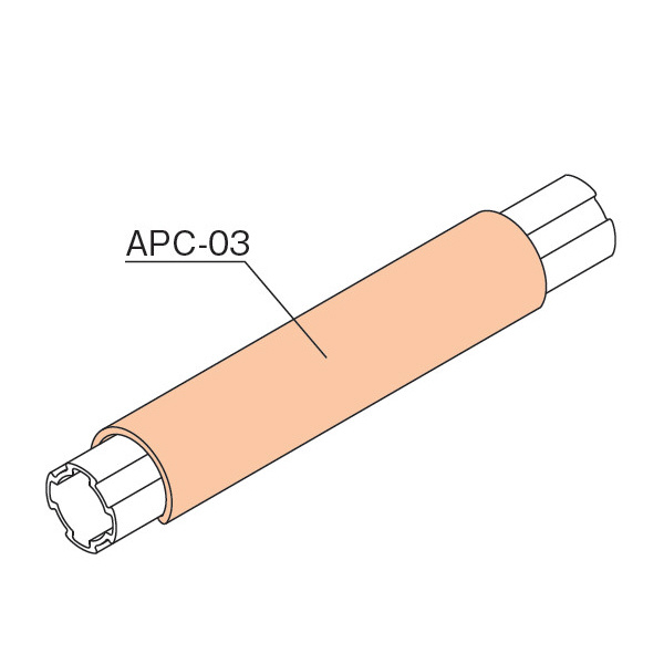 ＴＭＥＨジャパン（株） パイプカバー APC パイプカバー　ブルー APC-03-3-BL