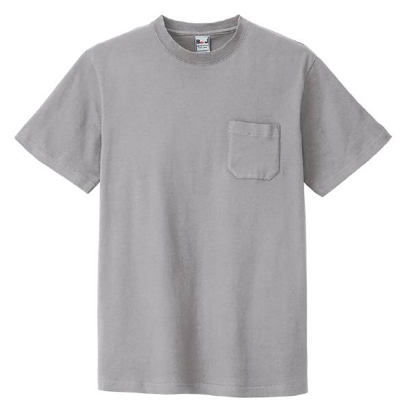 アイトス（株） 半袖Tシャツ(ポケット付)(男女兼用) AZ-10531 半袖Ｔシャツ（ポケット付）（男女兼用） AZ-10531-044-L ﾓｸｸﾞﾚｰ